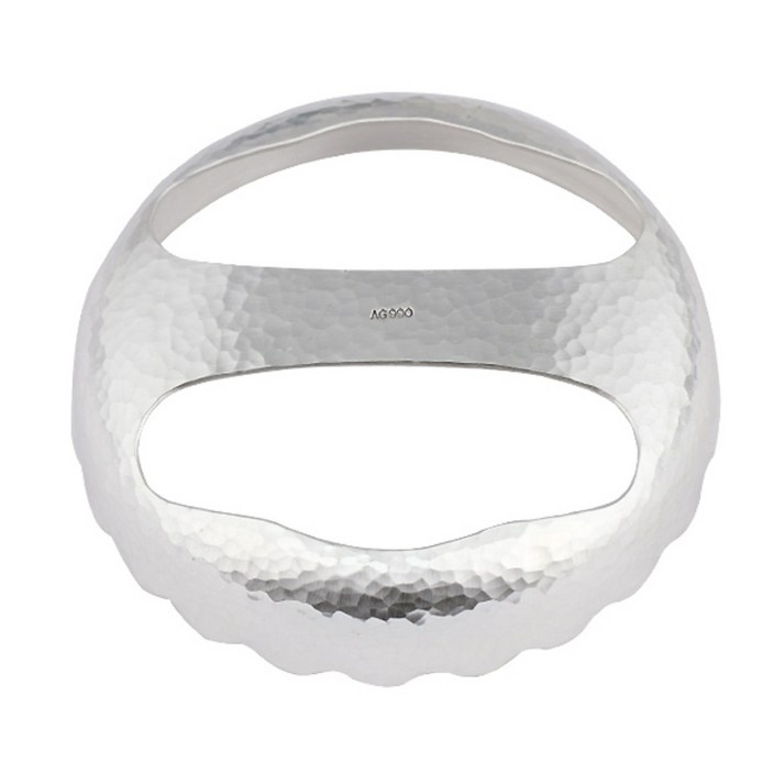 골드캣 99% 순은 이구형 벌집무늬 은괄사 무료각인 30돈~60돈 S0004