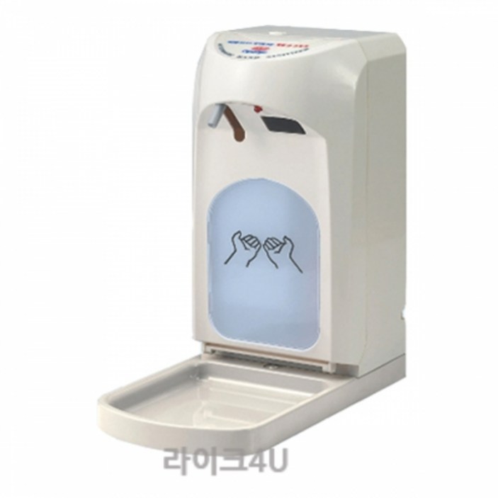 HTM 자동 손소독기 HTM-620 전기 건전지식 겸용방식, 아리보리, HTM-620