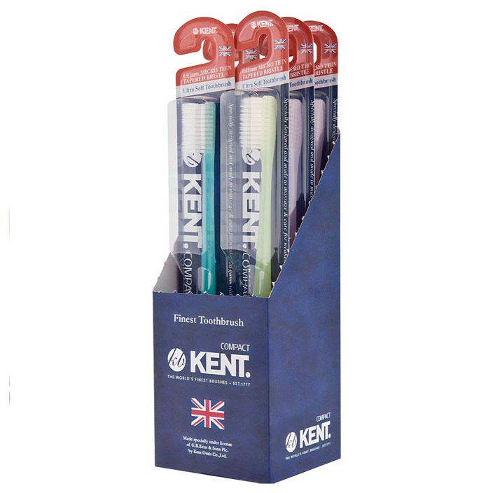켄트 오리지날 콤팩트 초극세모 칫솔