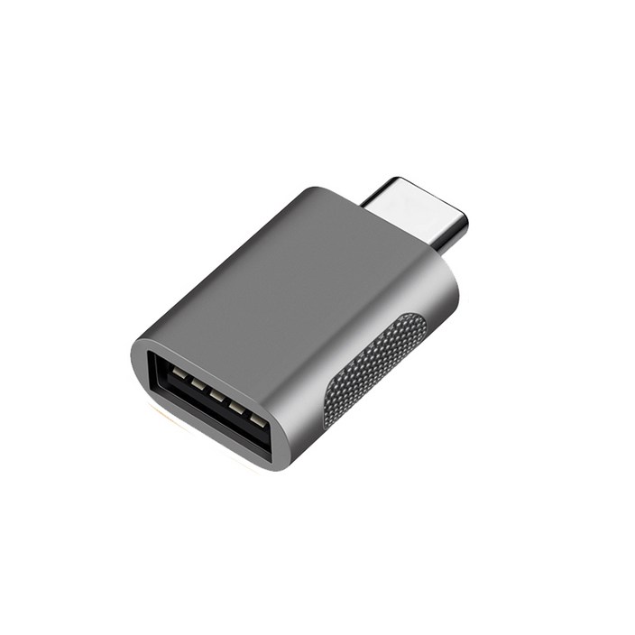 라온 C타입 USB3.0 논슬립 OTG젠더, Black, 1개