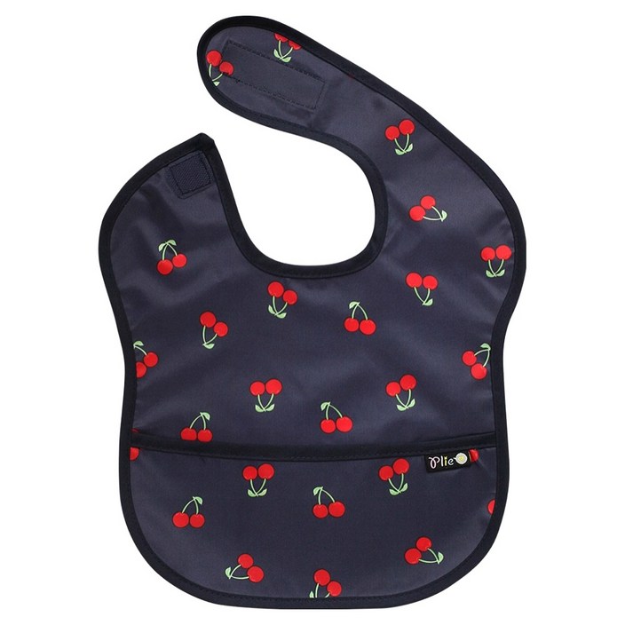 플리에 유아용 방수 이유식 턱받이