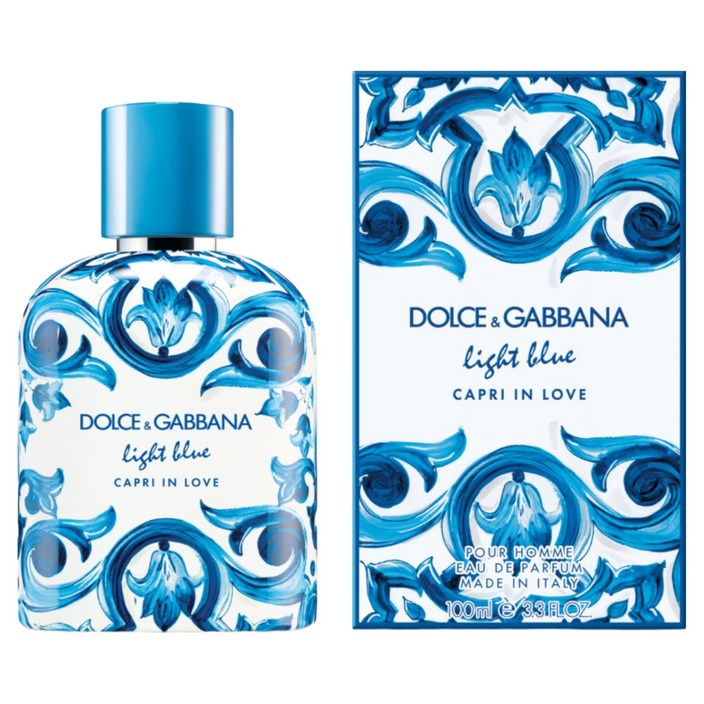 돌체앤가바나 라이트 블루 카프리 인 러브 뿌르 옴므 오 드 퍼퓸