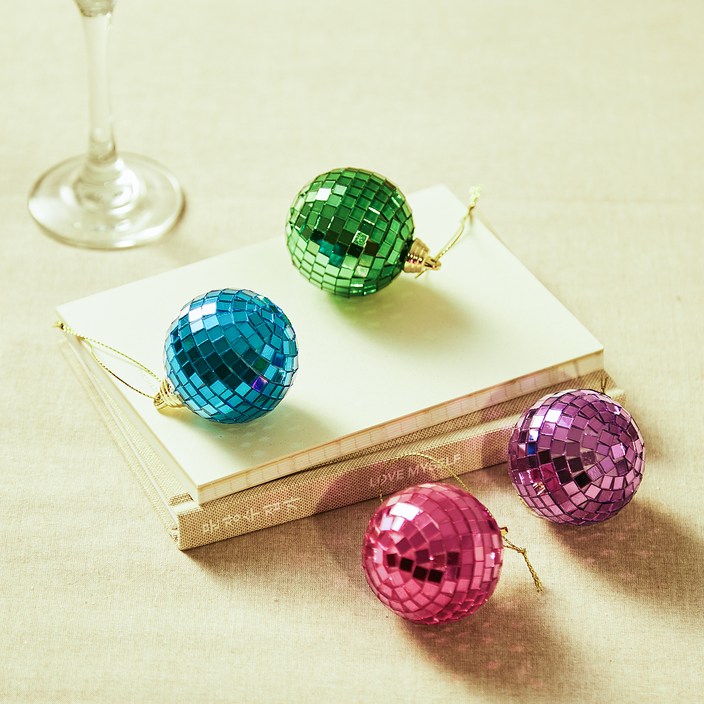 크리스마스 오너먼트볼 미러볼