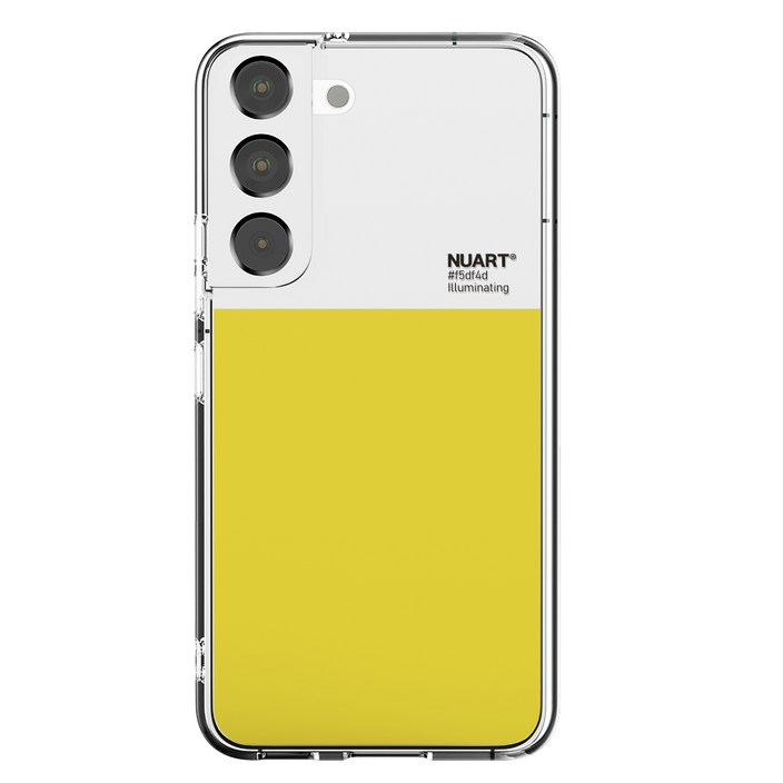 누아트 단색디자인 투명 휴대폰 케이스