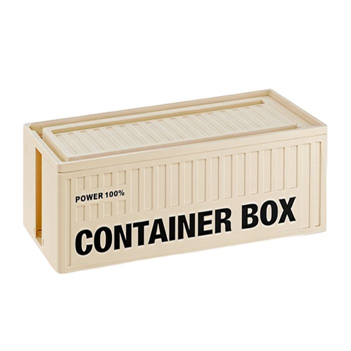 내집클로버 멀티탭정리함 컨테이너박스 선정리