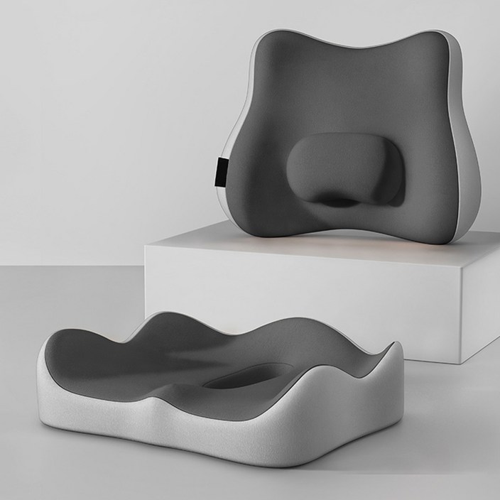 Sparxio 의자 등받이쿠션 메모리폼 방석