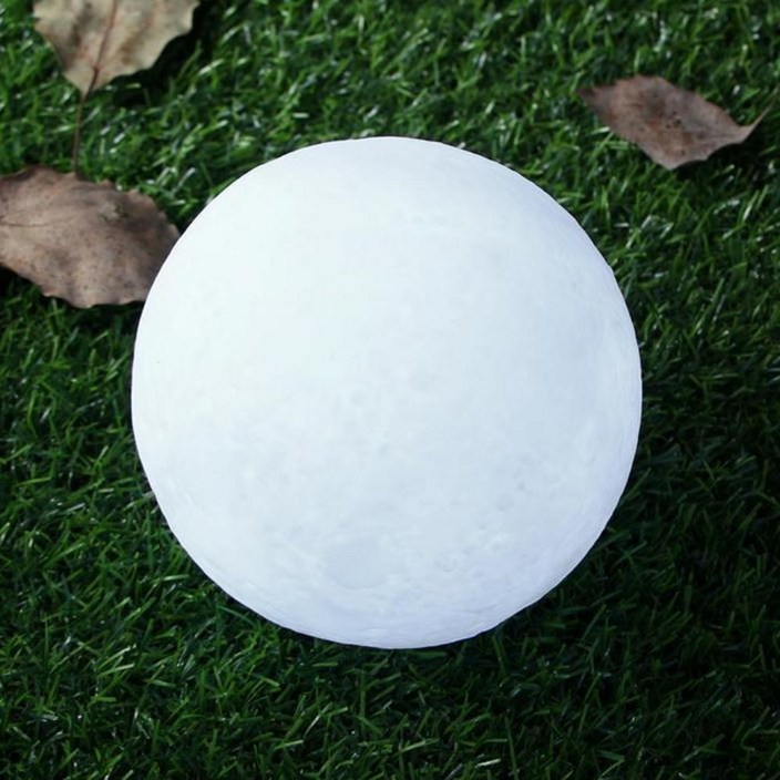 LED 달모양 무드등 수면등 수유등 조명 화이트