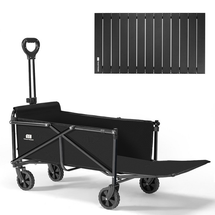 탄씨엔쯔 탄스트라이더 폴디드 오픈 접이식 웨건 TXBAA44019189  접이식 카본 캠핑 플레이트 72 x 53.5cm