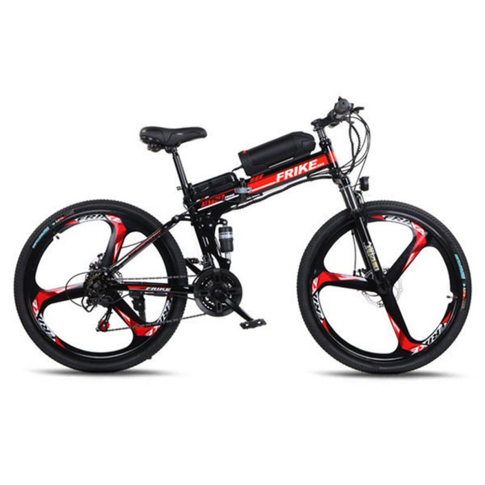 FRIKE 변속 전기자전거 36V10AH PAS스로틀 겸용 MTB자전거 일체형 88E2 PAS스로틀 겸용, 블루 FRIKE 변속 전기자전거 36V10AH PAS스로틀 겸용 MTB자전거 일체형 88E2 PAS스로틀 겸용, 블루