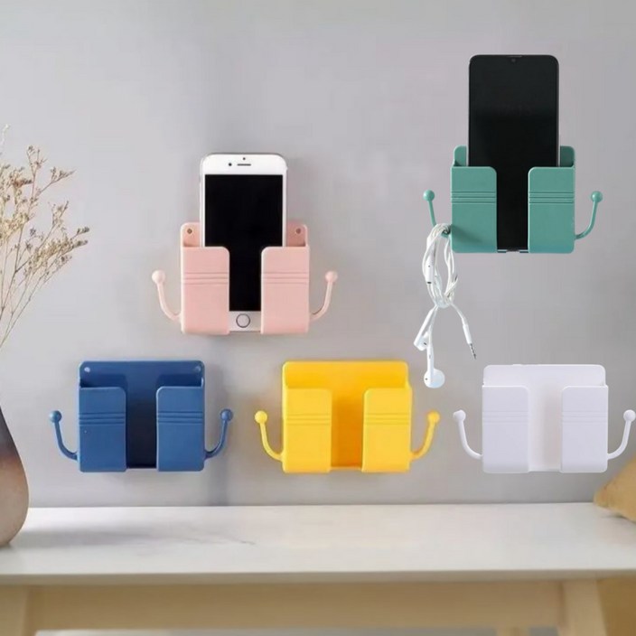 가치팜 다용도 벽걸이 리모컨 거치대 5종 세트