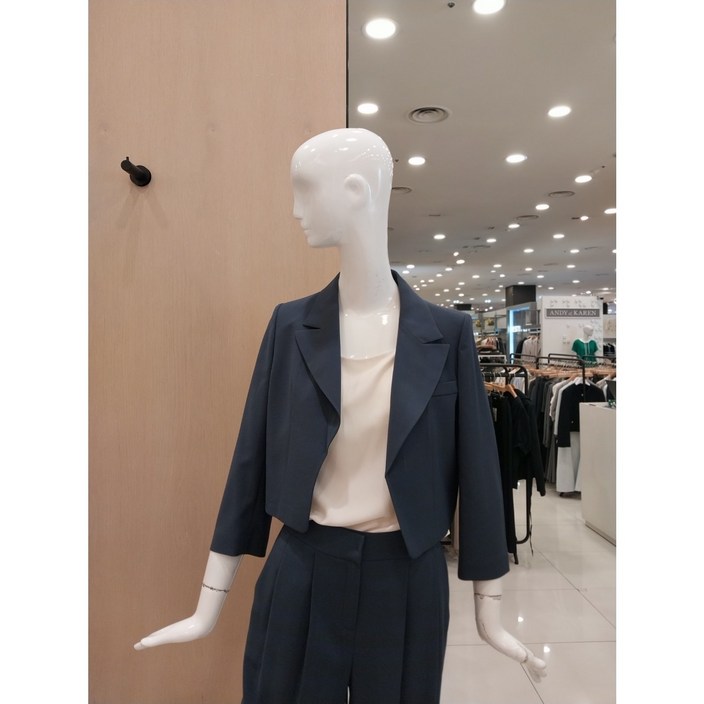 케네스레이디 E420 크롭7부셋업자켓ECJKNF7100