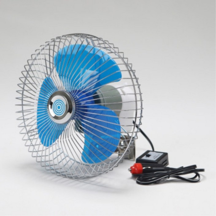 비츠온 차량용 선풍기 DC 12V 시거잭 집게형 팬, 단일상품, 상세페이지 참조