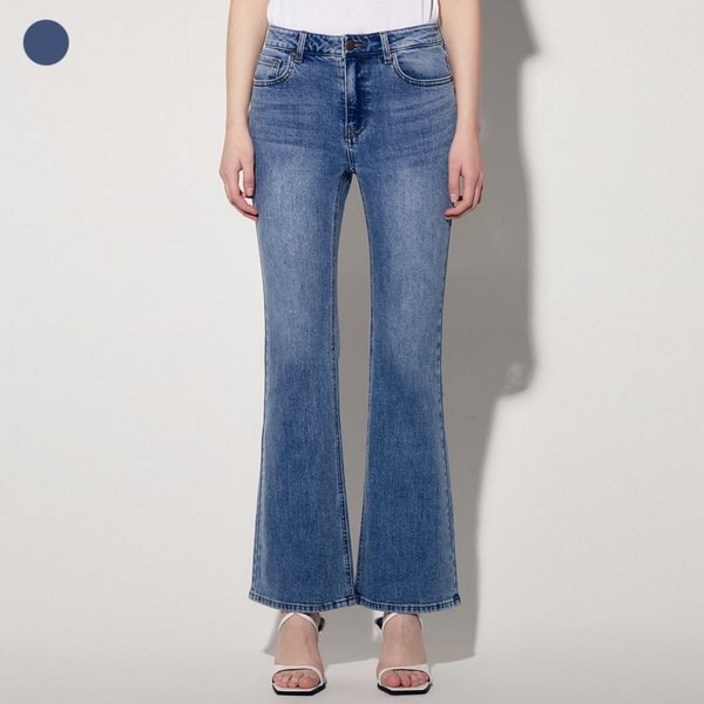 (100%정품)게스 청바지 YP1D9062 여성 M톤 붓컷 데일리 일자 슬림 부츠컷 연청 진청 날씬