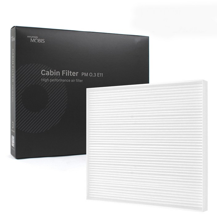 K5 DL3 현대 기아 모비스 에어컨필터 히터 E11 PM0.3 97133-L2000 97133L2000 11호