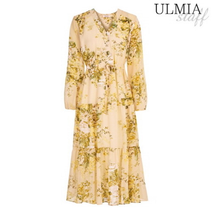 율미아스탭 율미아스탭 플라워티어드원피스_S3S1OP3071