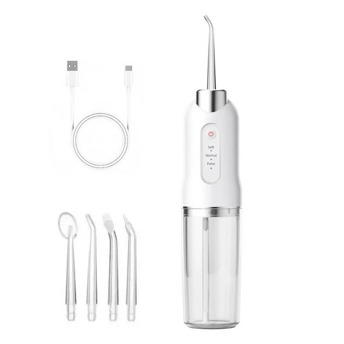 AOSS 방수 휴대용 무선 구강세정기전용팁4종 세트