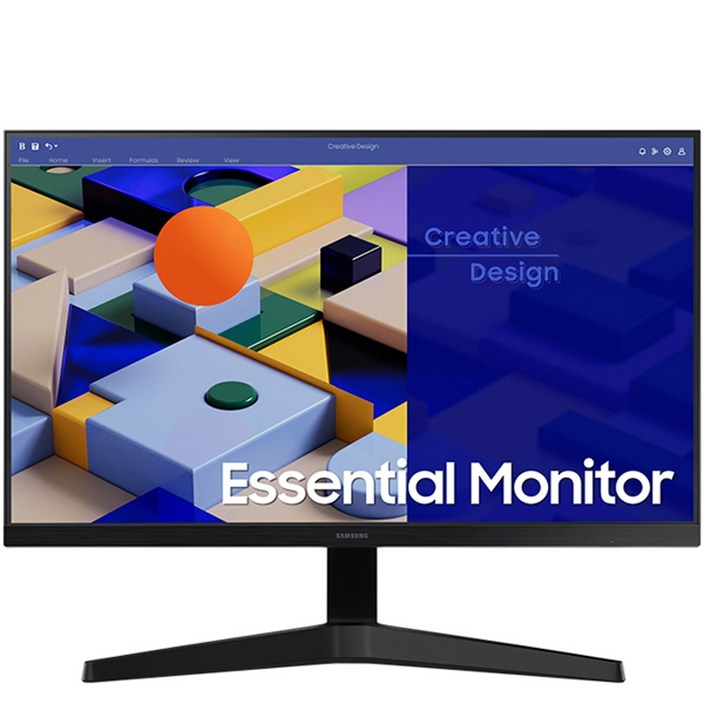 삼성전자 LS24C310 (24형모니터/IPS패널/평면/RGB+HDMI/FHD/스피커 없음/HDMI케이블제공)