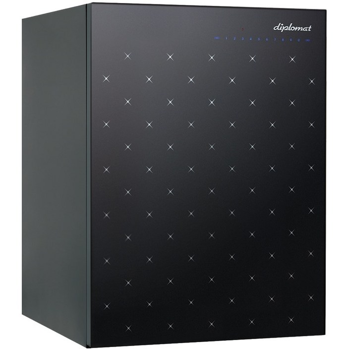 설치배송 디프로매트 100kg 가정용 매직터치 개인금고 아이스텔라 S700, 레드