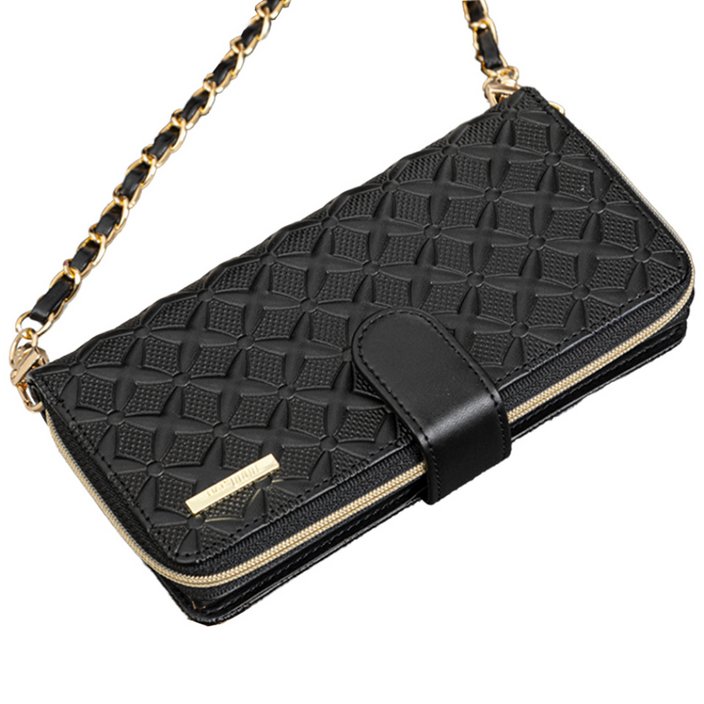 갤럭시 S24 플러스 S926 지갑 케이스 체크 엠보 소가죽 다이어리 핸드폰가방