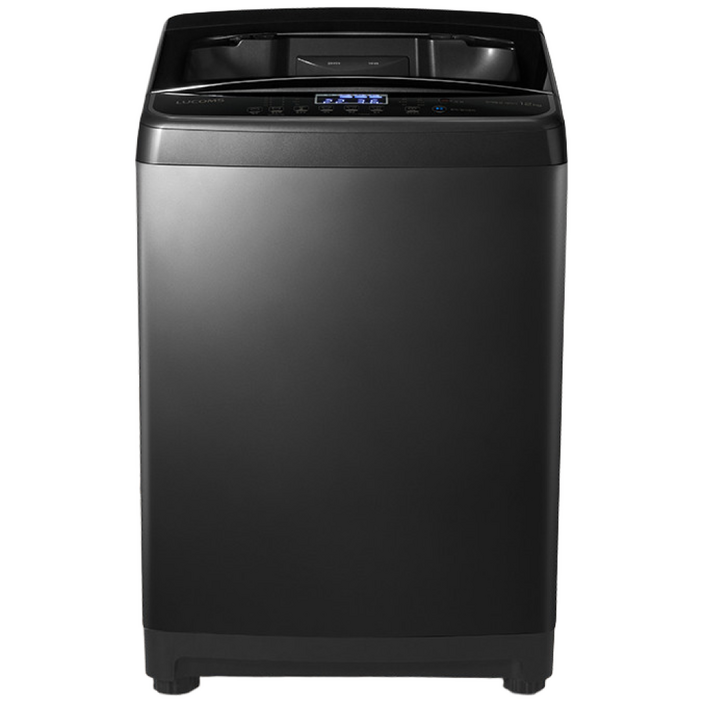 루컴즈 소형 전자동 통돌이 일반 세탁기 12KG 티탄실버 W120W01-SA