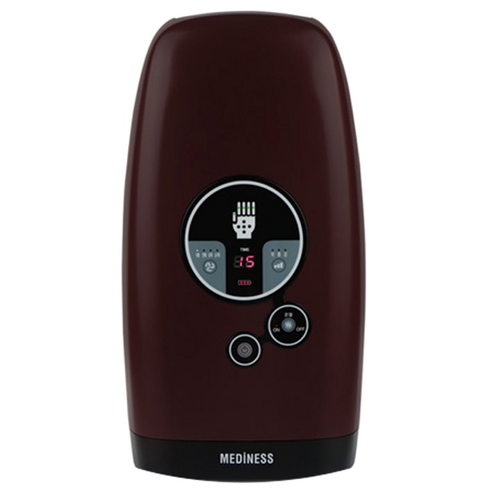 메디니스 휴먼터치 핸드케어 손마사지기, MVP7780, 와인