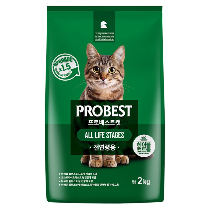 프로베스트 고양이 그린 전연령 기능성 사료