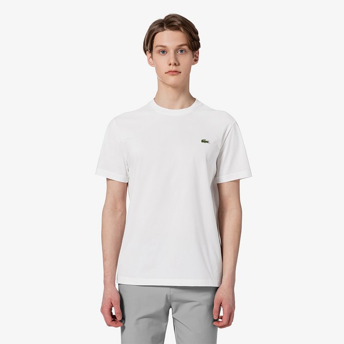 라코스테 남성용 냉감 프린트 티셔츠 TH759E55G