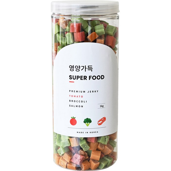 제로랩스 반려견 영양가득 져키 1kg