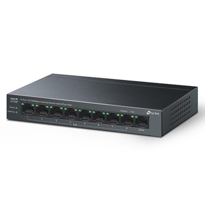 티피링크 9포트 10 100Mbps 데스크톱 스위치, LS109P 티피링크 9포트 10 100Mbps 데스크톱 스위치, LS109P