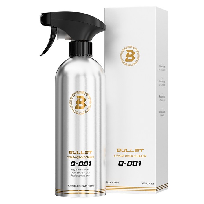 불렛 스트라다 퀵 디테일러 물왁스 Q001, 500ml, 1개 불렛 스트라다 퀵 디테일러 물왁스 Q001, 500ml, 1개