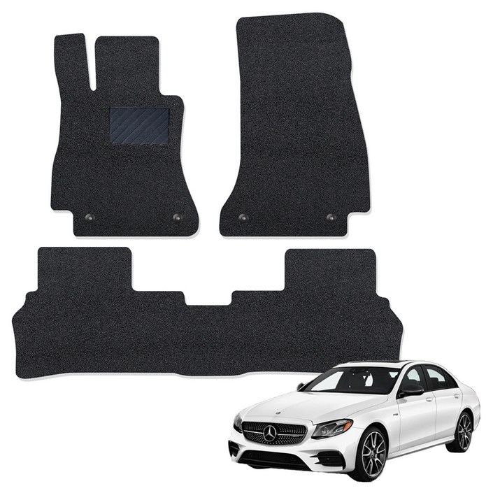 지엠지모터스 프리미엄 코일 매트, 프리미엄블랙, 밴츠 E클래스 W213 1623년