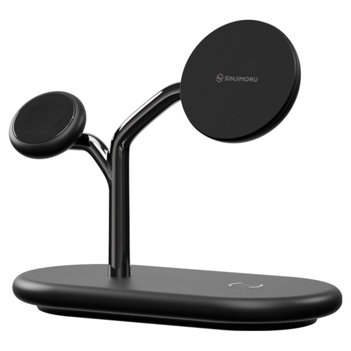 신지모루 3in1 M 트리 애플워치 아이폰 맥세이프 무선충전기 거치대