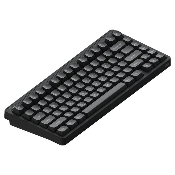 누피 기계식 유무선 텐키리스 키보드, 저소음맥스블러시축, NODE75 HP, 잉크 그레이