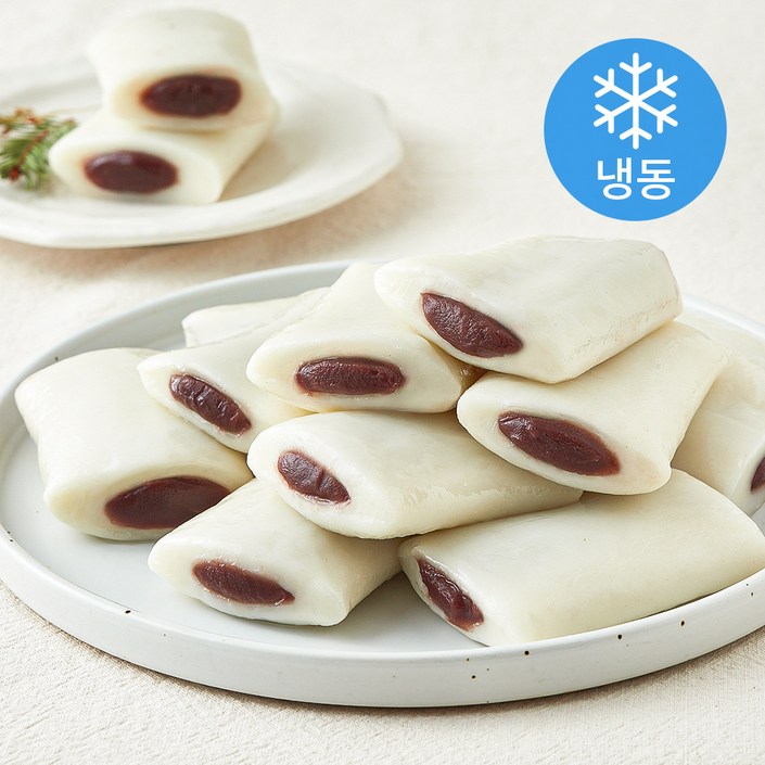 시루조아 굳지않는 흰 앙꼬절편 냉동