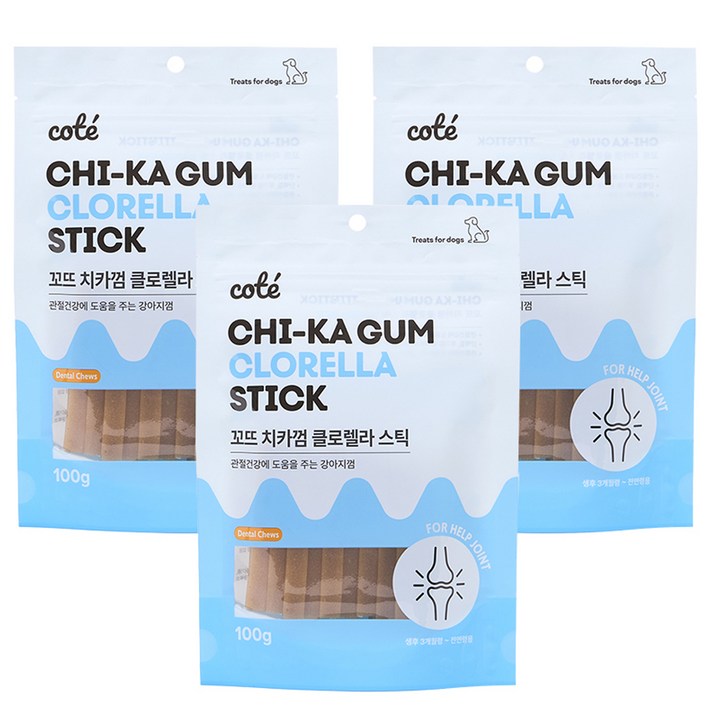 꼬뜨 치석 제거 치카껌