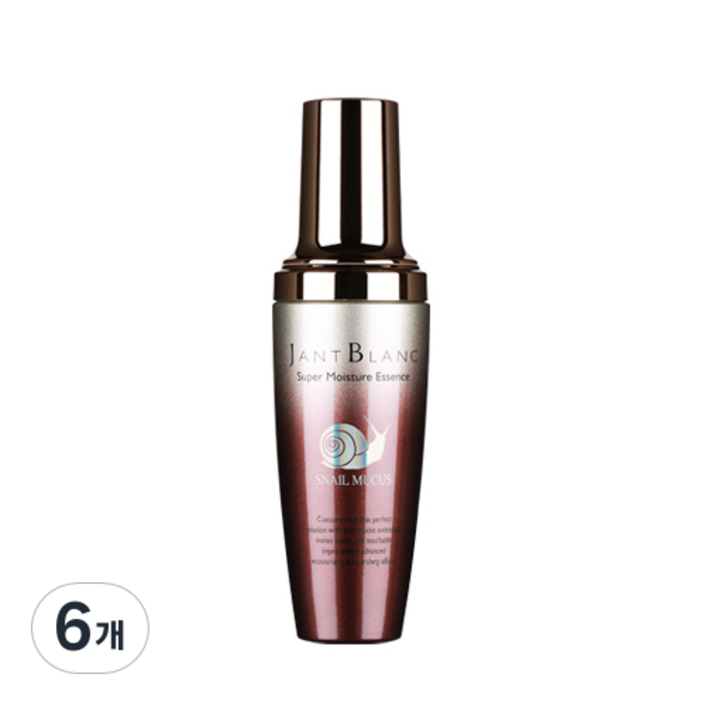쟝블랑 달팽이 점액 슈퍼 모이스처 에센스, 6개, 50ml