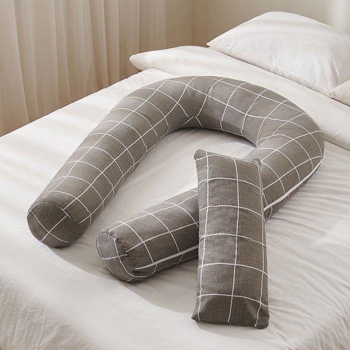 삼익가구 모노 U자형 커버분리형 바디필로우  레그필로우