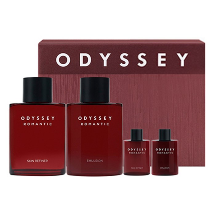 NEW 오딧세이 로맨틱 스페셜 스킨 130ml, 로션 130ml 2종 세트