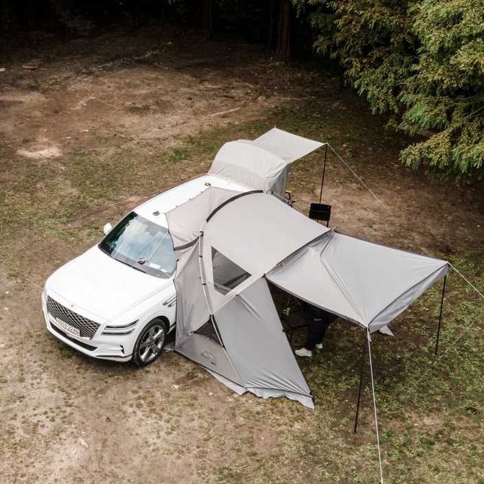 아이두젠 모빌리티 사이드 X 차박 텐트 도킹 카 쉘터 세단겸용 카텐트