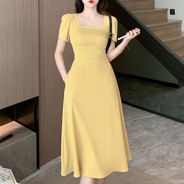 루나걸 여성용 에비뉴 스퀘어넥 원피스 L25SMOPS033128