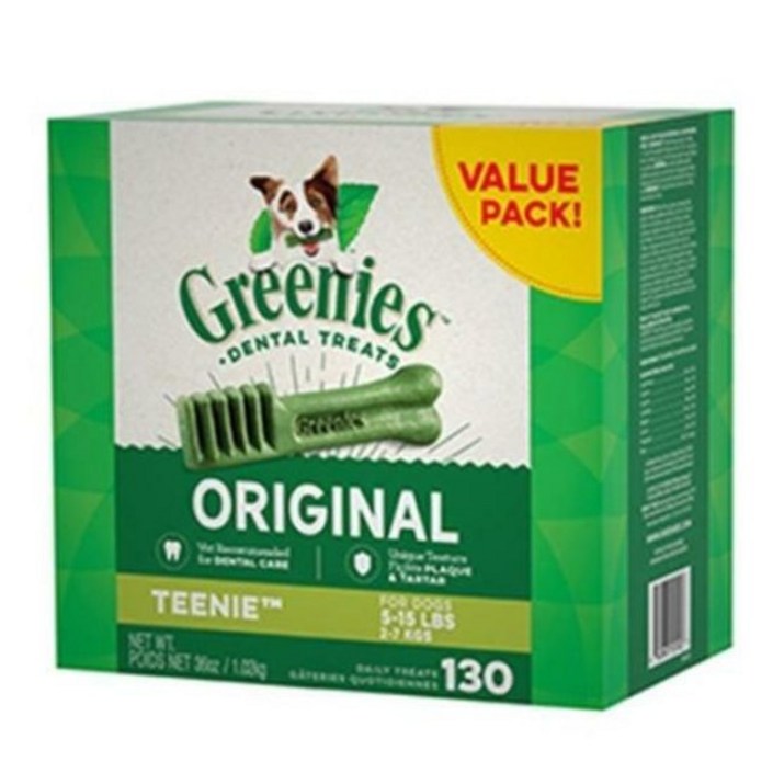 그리니즈 티니 강아지 덴탈껌 치석제거 체중관리용