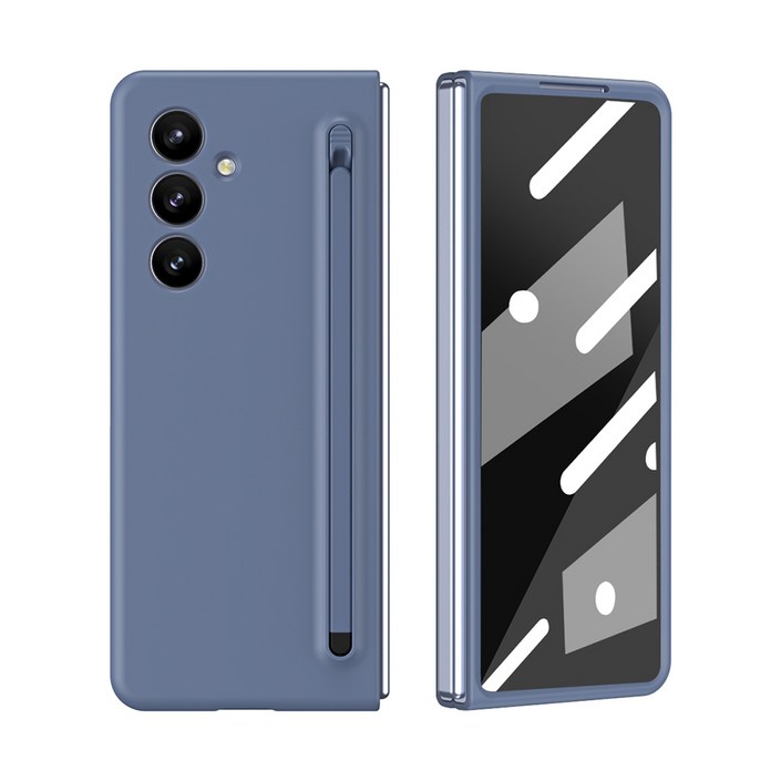 Elvo 갤럭시 Z폴드7 6 5 휴대폰 케이스 터치펜 액정보호필림