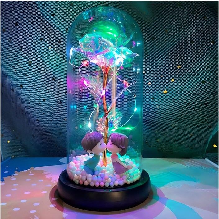 아르띠콜로 프로포즈 LED 홀로그램 장미 무드등