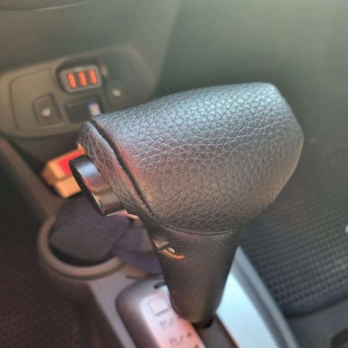 기어커버스파크용부서지고 깨진 기어노브 완벽커버3가지색상, 블랙