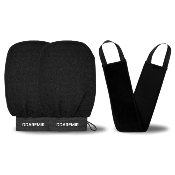 때르미르장 살살밀어도 때가 잘 나오는 프리미엄 때장갑 등때밀이