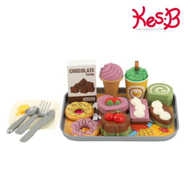 캐스비 플레이 내가담은디저트트레이2902, 1개, 상세 설명 참조