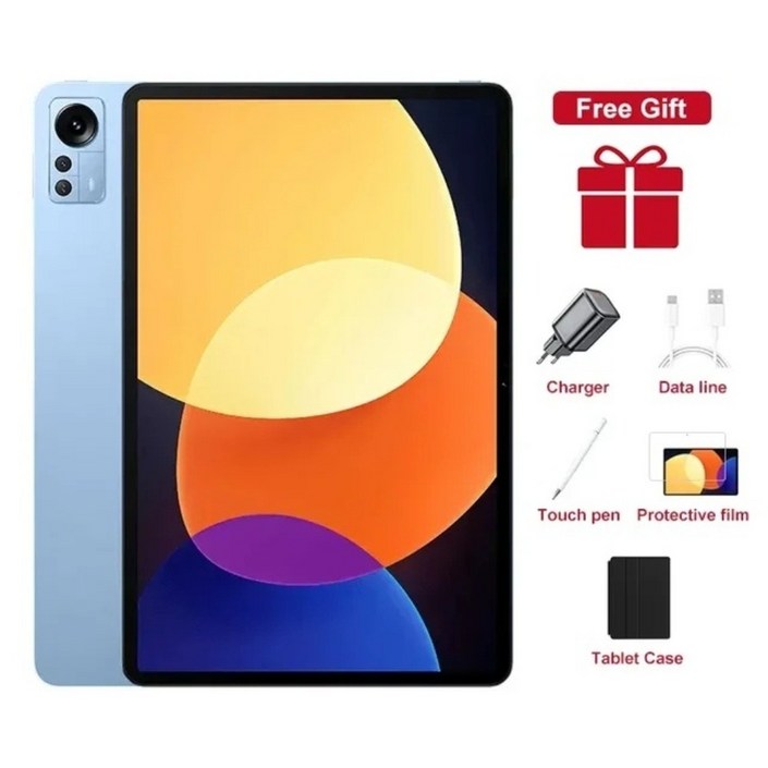 오리지널 글로벌 버전 태블릿 PC, 안드로이드 패드 6 프로, 스냅드래곤 870, 5G 듀얼 SIM 카드 또는 와이파이 HD, 4K 미 탭, 12GB  512GB, 16GB1024GB, 파란색