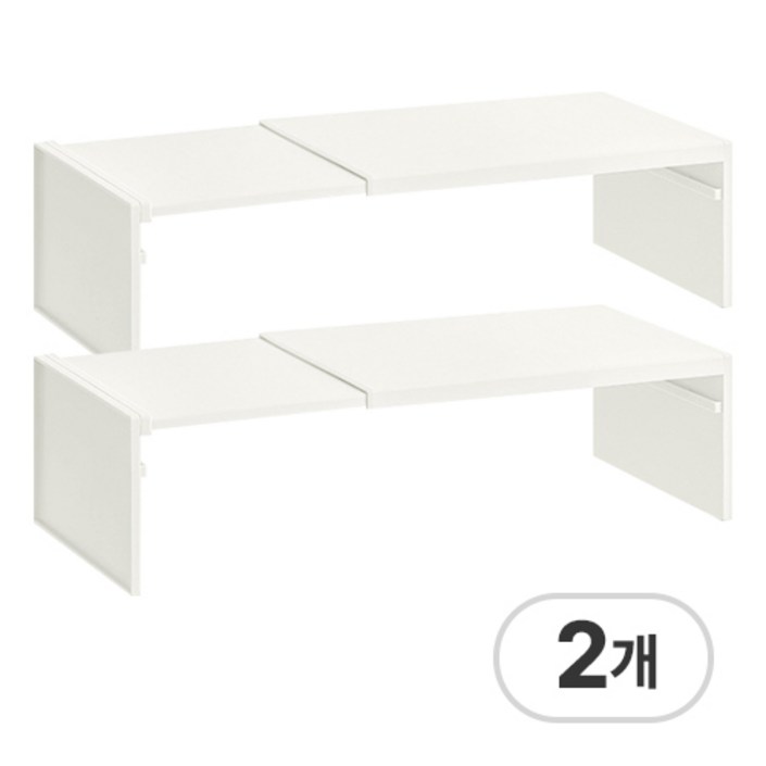 그리에티 다용도 길이 조절 정리 선반