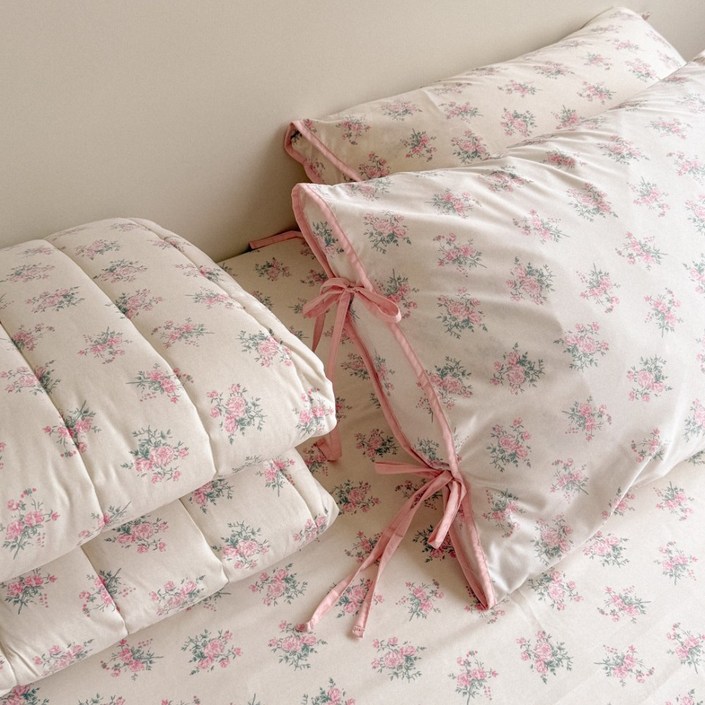 당일출고/레트로 로젤린 세미화이바 알러지케어 먼지없는 사계절 패드 사면밴드