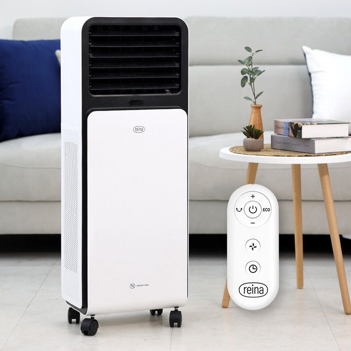 레이나 전기온풍기 RH9230R PTC 초강력 리모컨온풍기 분리형필터 이동식바퀴